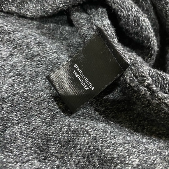 Tahari Charcoal Cowl Neck Sweater- Womens size XS-98 - Picture 5 of 6